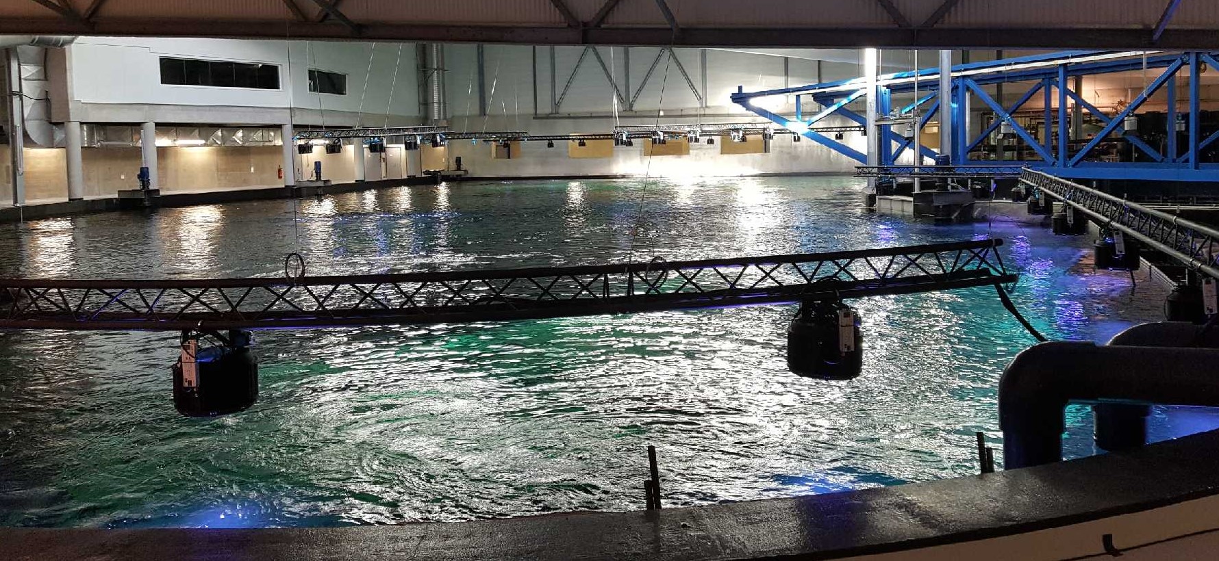 Grand Bassin de Nausicaa et ses éclairages Cegelec